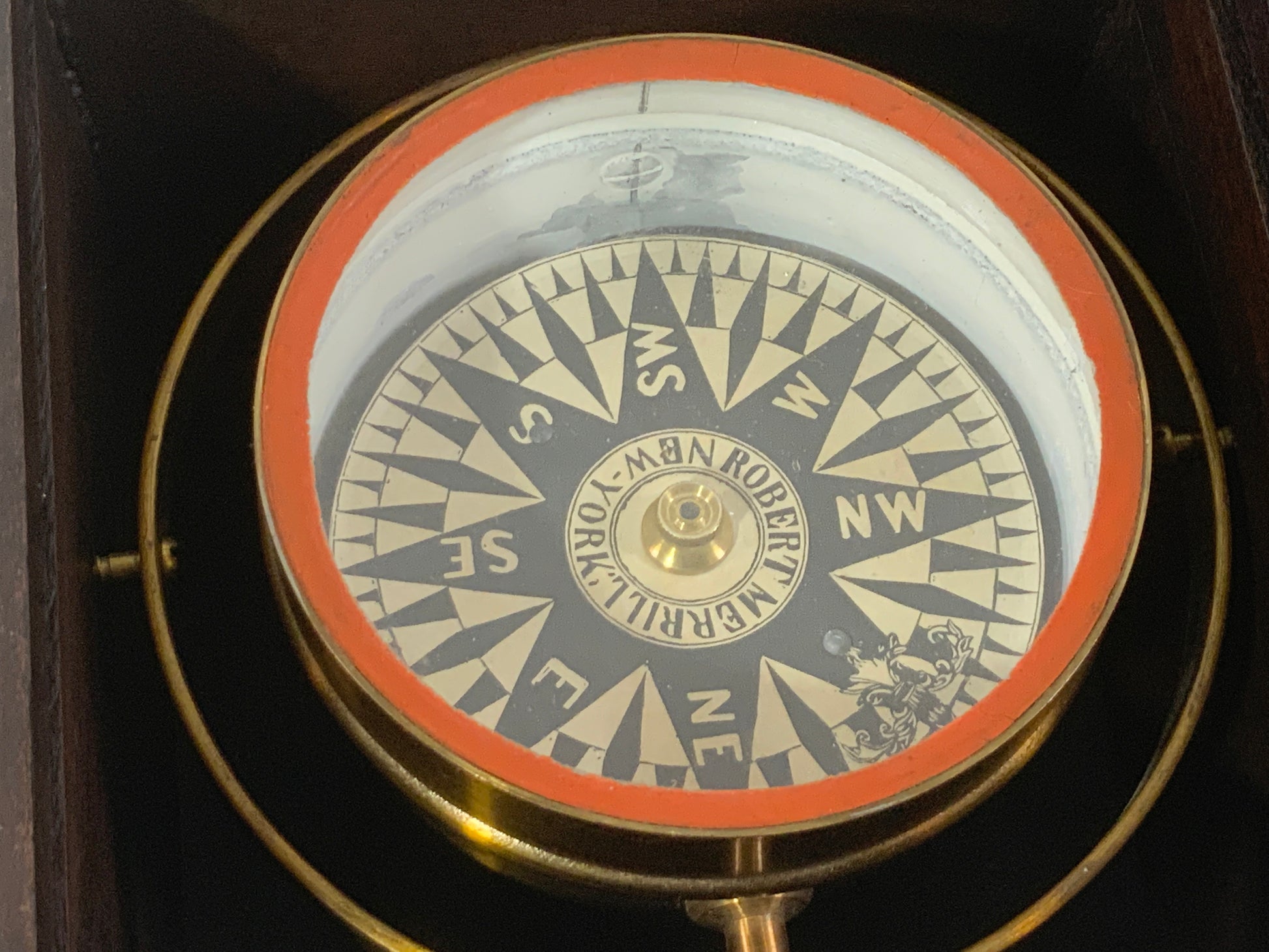 Ships Compass from Robert Merrill of New York - Lannan Gallery