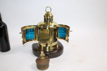 Brass Perko Ships Lantern - Lannan Gallery