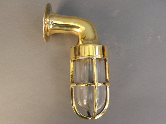 Brass Bulkhead Light – Lannan Gallery