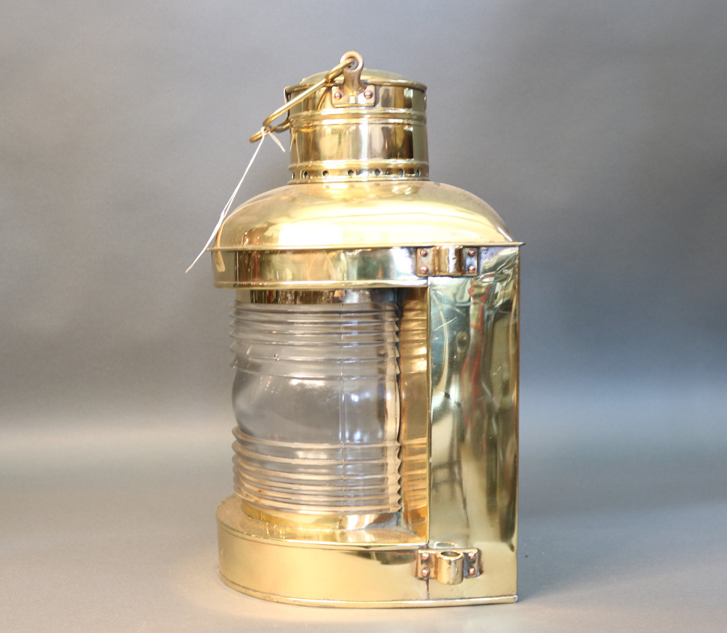Brass Masthead Lantern by Perko of Brooklyn - Lannan Gallery