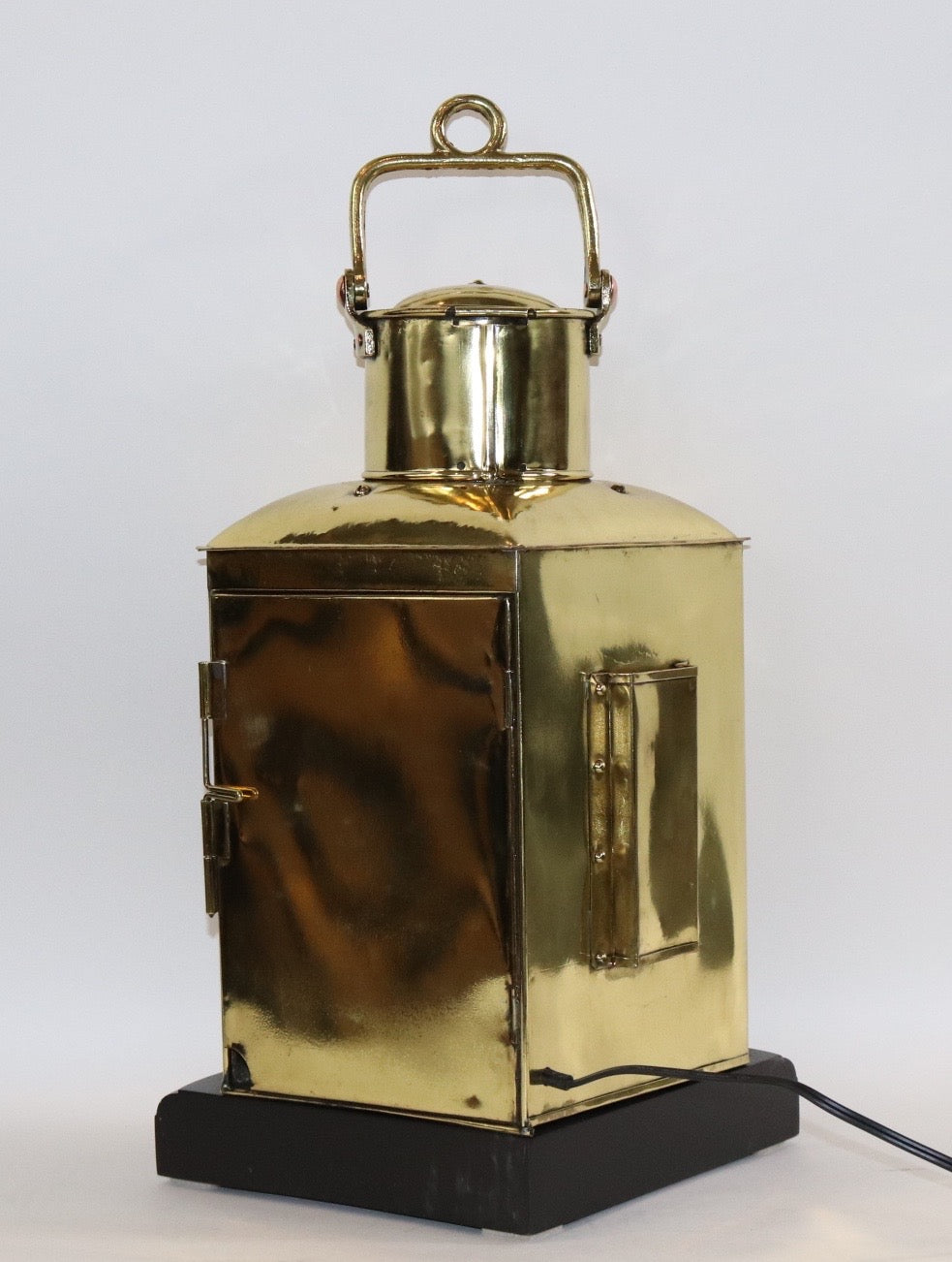 Russell Stoll Brass Ships Lantern - Lannan Gallery