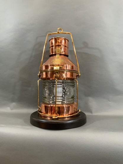 Solid Copper Ships Lantern Circa 1930 - Lannan Gallery