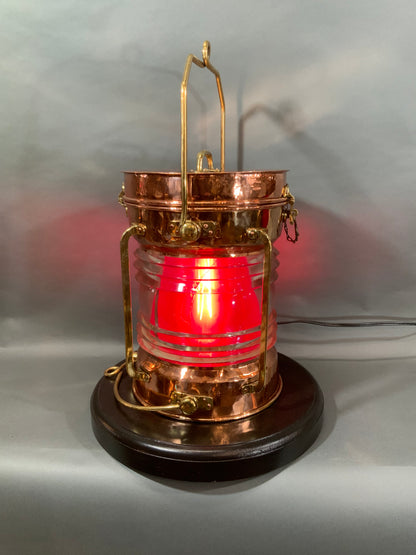 Solid Copper Ship's Lantern by Tung Woo of Hong Kong – Lannan Gallery