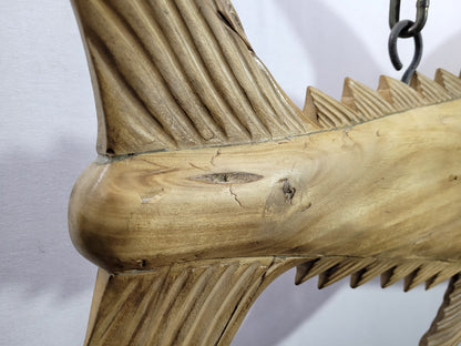 6-Foot Carved Atlantic Bluefin Tuna Trade Sign - Lannan Gallery