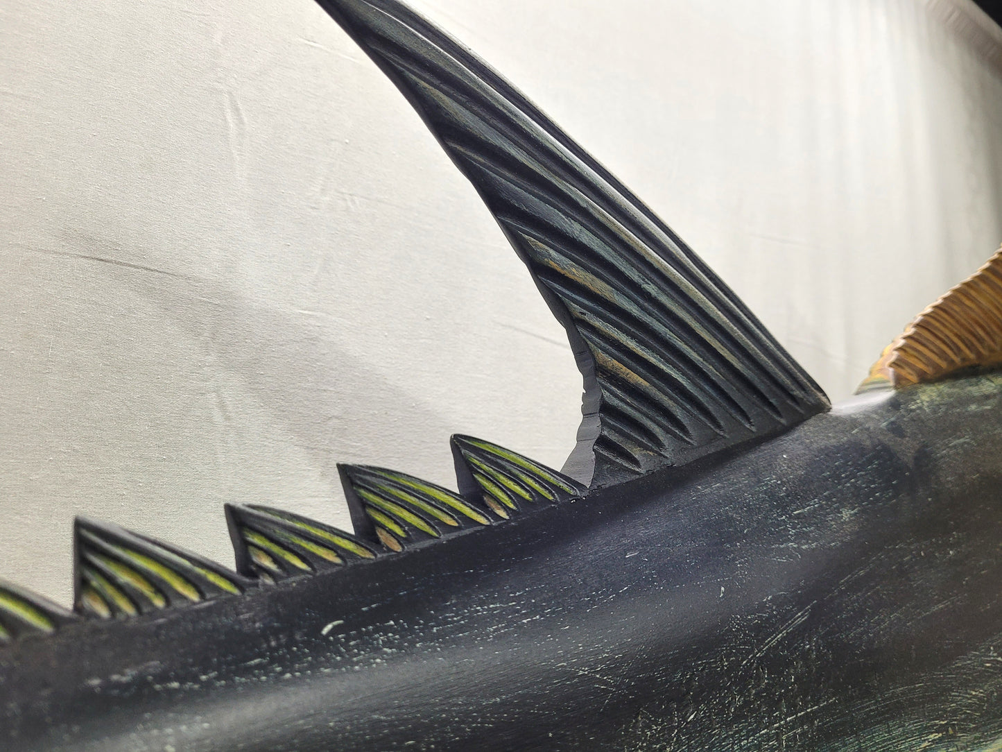 6- Foot Carved Atlantic Bluefin Tuna Trade Sign - Lannan Gallery
