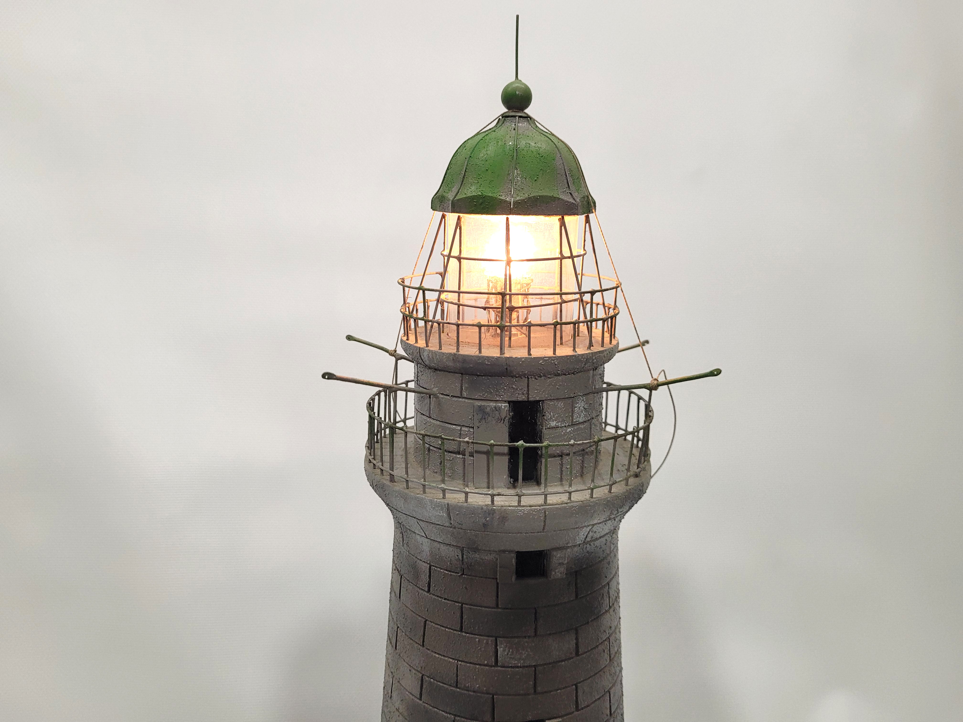 Minot’s Ledge Light - Lefton Lighthouse - Massachusetts Lighthouse - Historic American Lighthouse - offers Lighthouse Lamp - Accent Lamp