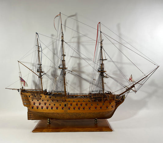 Model Of The British Royal Navy Frigate HMS Victory - Lannan Gallery