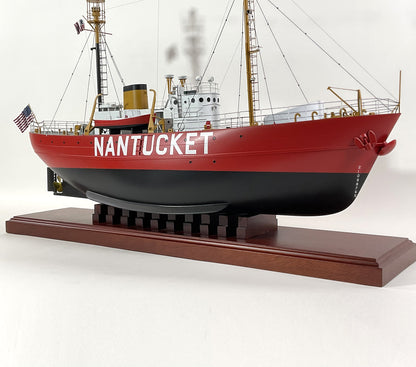 Nantucket Lightship 612 Scale Model - Lannan Gallery