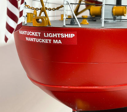 Nantucket Lightship 612 Scale Model - Lannan Gallery