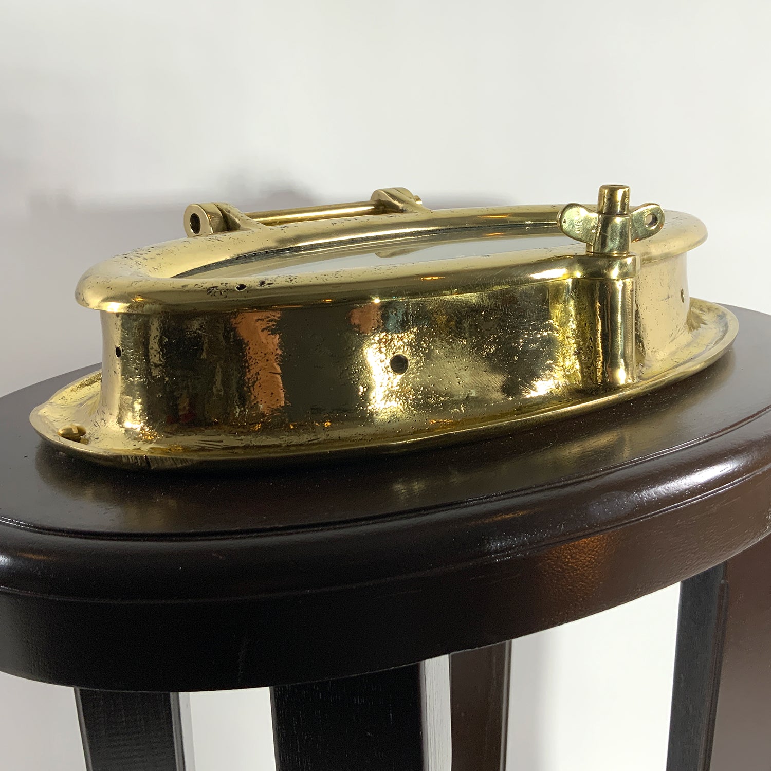 Oval Catboat Porthole Table - Lannan Gallery