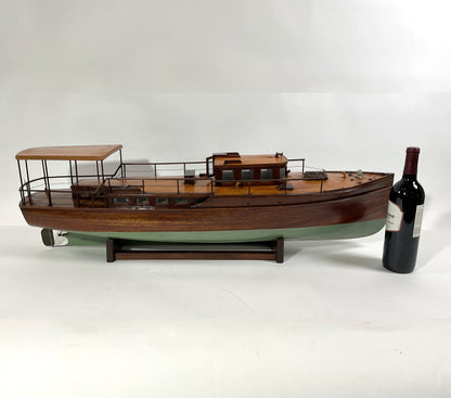 Planked Model Of The 1920s Boston Yacht Islander - Lannan Gallery