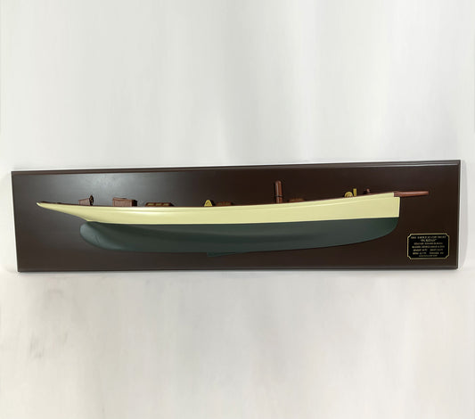 Scale Half Model Of Americas Cup Yacht "Puritan" - Lannan Gallery