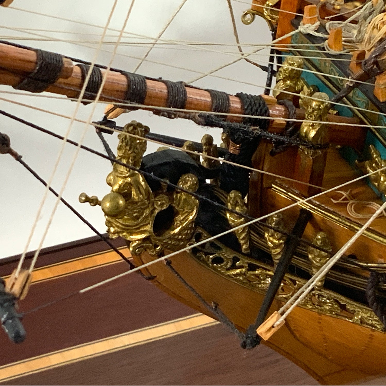 Ship Model Caroline, The Royal Yacht Of George II and George III - Lannan Gallery