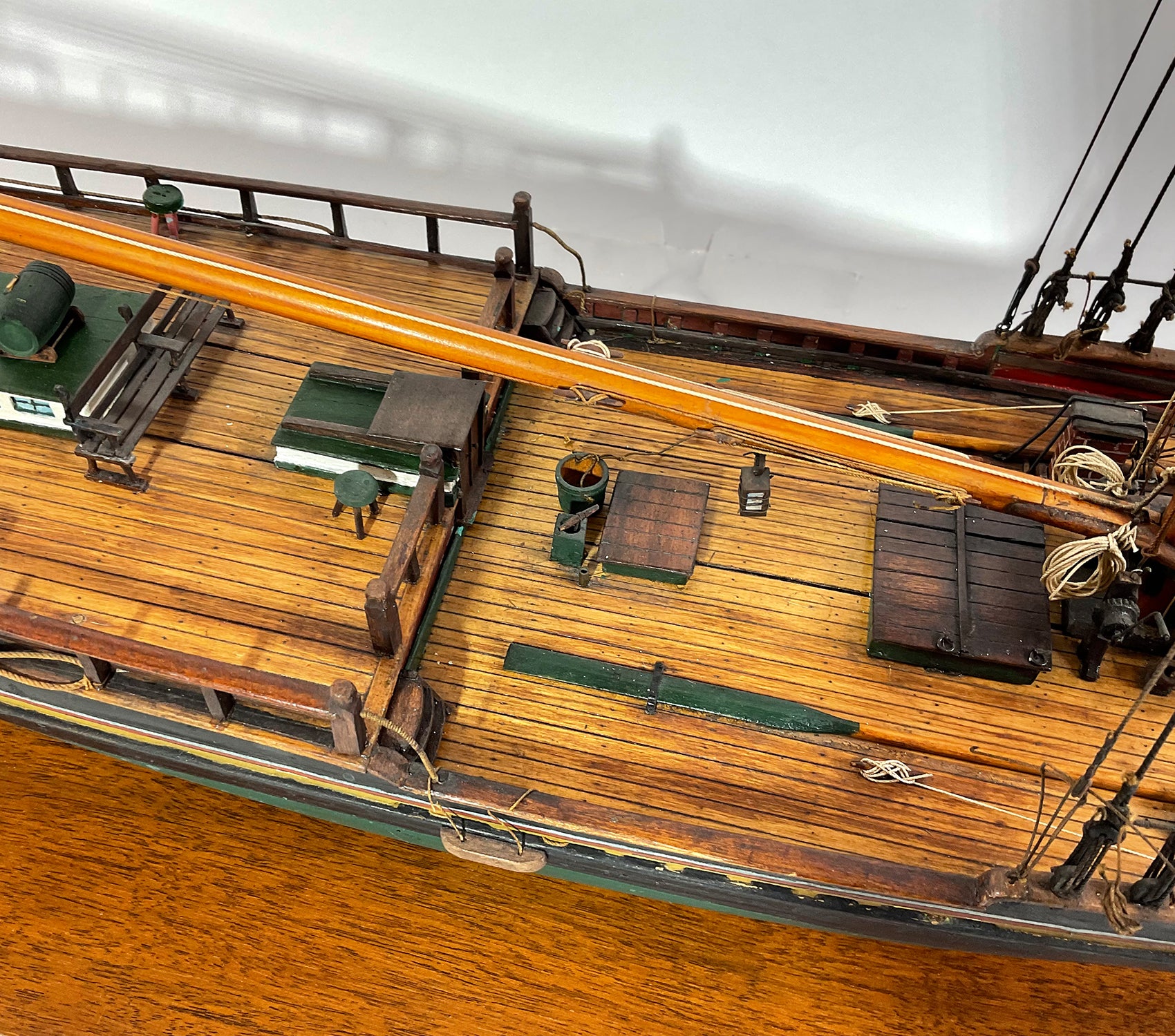 Ship Model "Hudson River Sloop Illinois" - Lannan Gallery