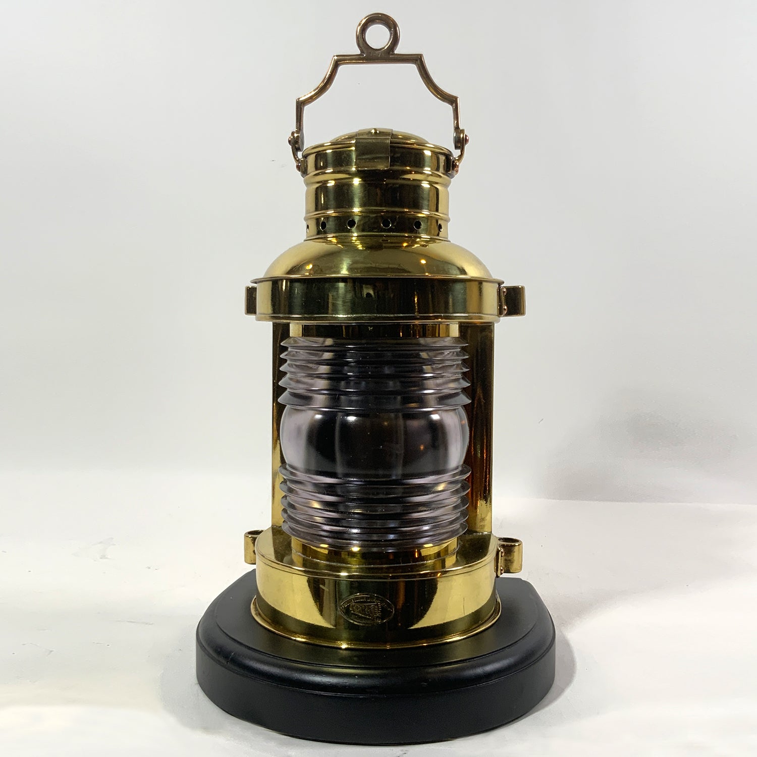 Solid Brass Ships Masthead Lantern By Perko - Lannan Gallery