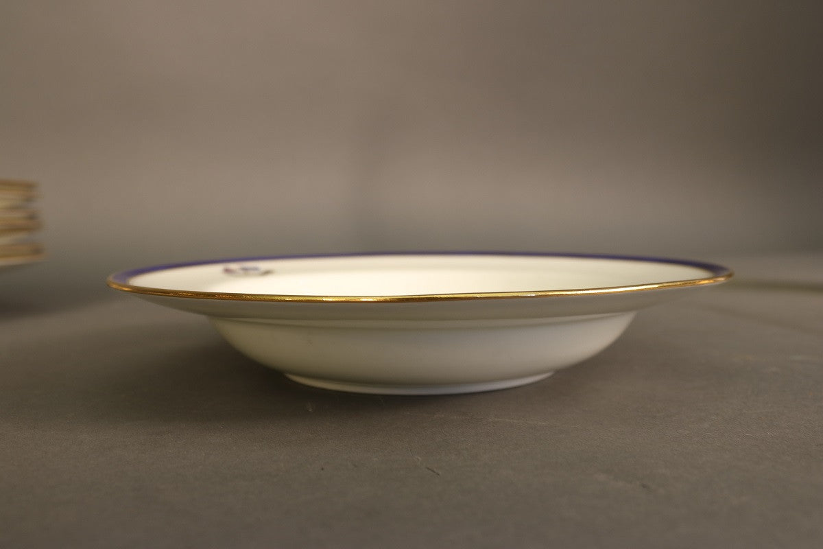 Minton's Porcelain | Soup Vessel | Exclusive Pattern of J. Pierpont Morgan - Lannan Gallery