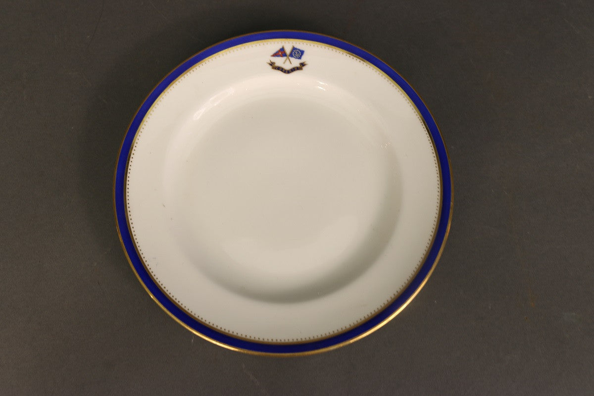 Porcelain Plate by Minton | from Corsair of 1890 - Lannan Gallery