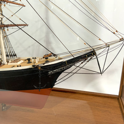 Wood Cased Ship Model Of The Bent F. Packard of Seattle - Lannan Gallery