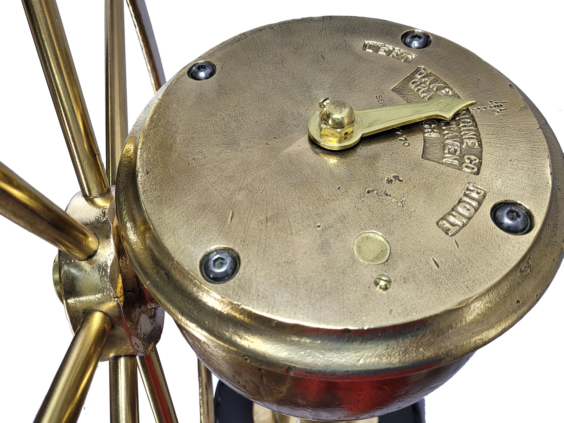 Fine London Brass Maritime Telescoping Gaff 19th cent — Montaine