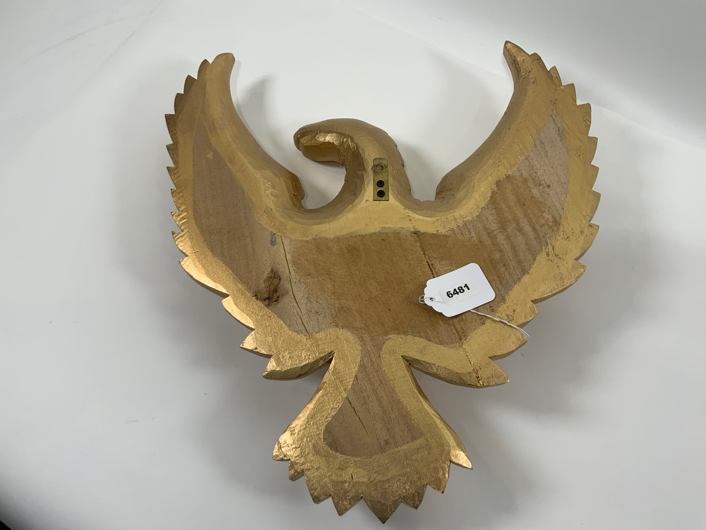 Gold Federal Carved Eagle - Lannan Gallery