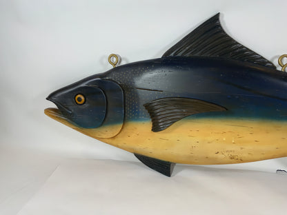 Carved Tuna Fish With Painted Finish - Lannan Gallery