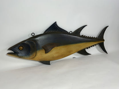 Carved And Painted Tuna Fish Trade Sign - Lannan Gallery