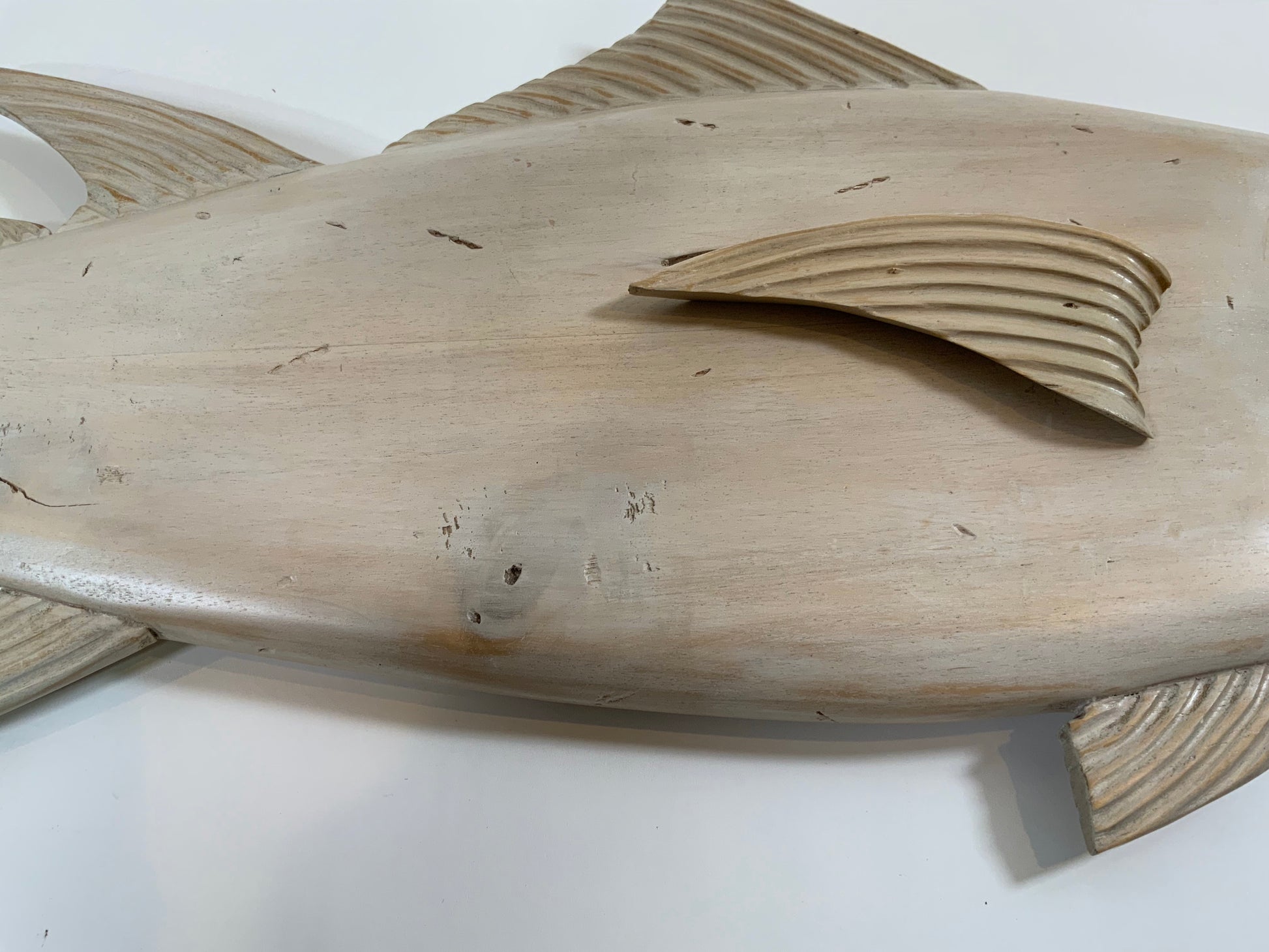 Carved Tuna Fish - Lannan Gallery