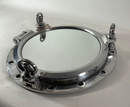 Aluminum Ship's Porthole Mirror - Lannan Gallery