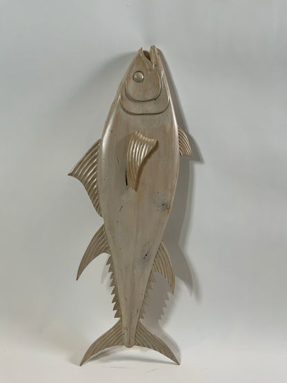 Carved Tuna Fish - Lannan Gallery
