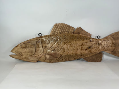 Carved Haddock Trade Sign - Lannan Gallery