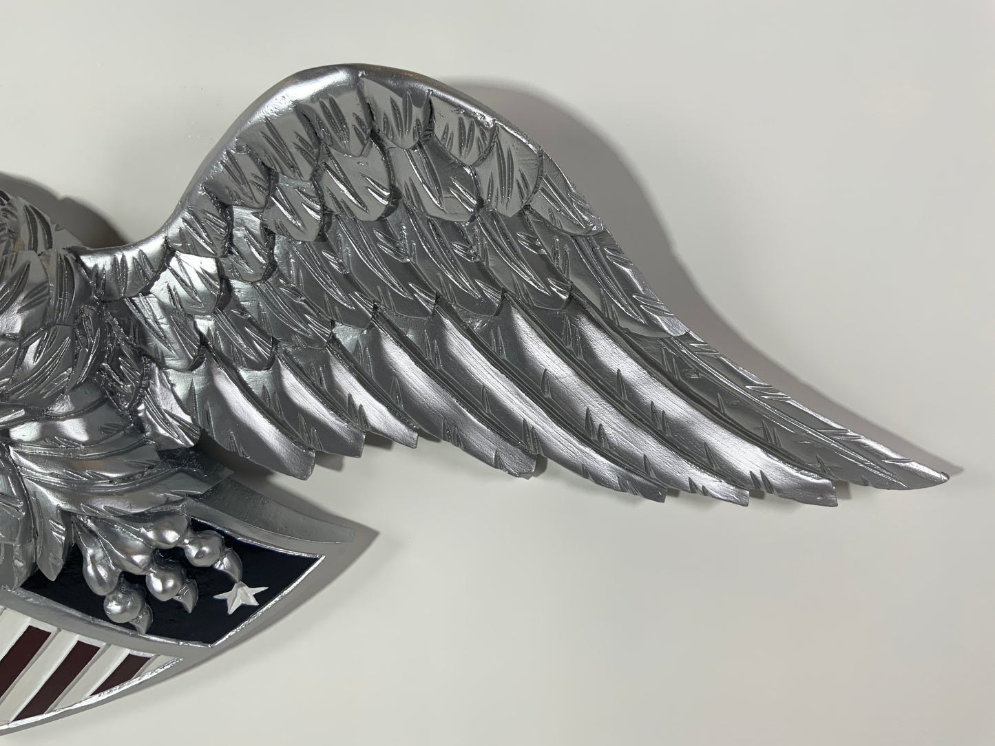 Silver Carved Louisburg Eagle - Lannan Gallery