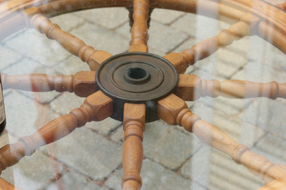 Ship's Wheel | Coffee Table - Lannan Gallery